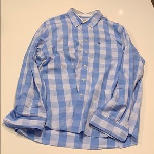 Jack Wills blue checkered button up.
